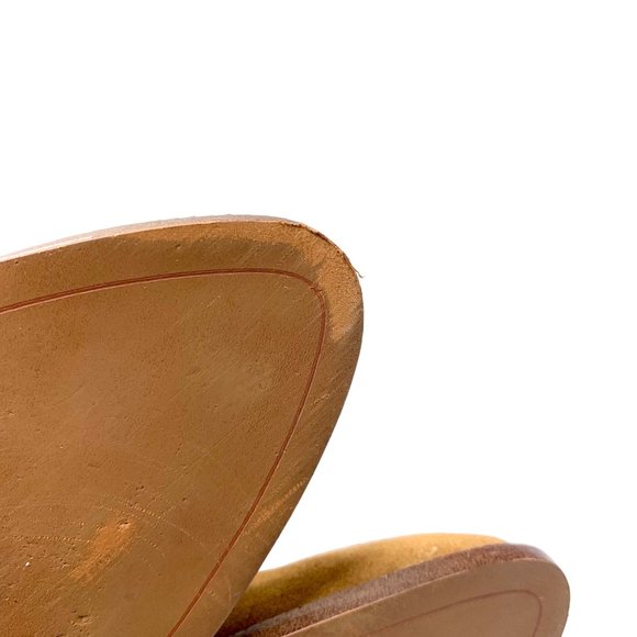 Oil Calf Suede Block Heel Boots Savanna Sandlewood Size 10 Shoe BCBGENERATION - Picture 13 of 13